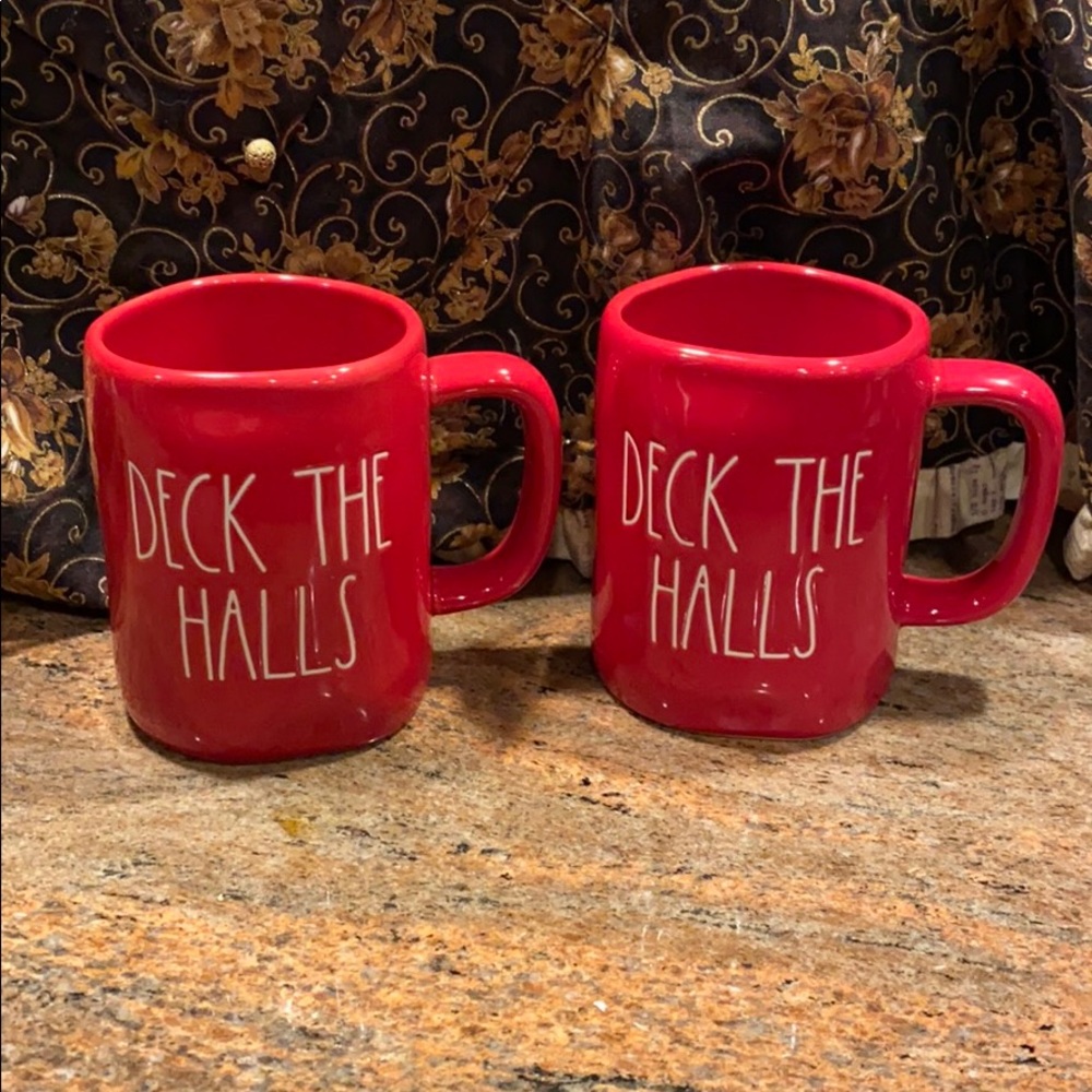 Rae Dunn Christmas “Deck the Halls” 15oz mug